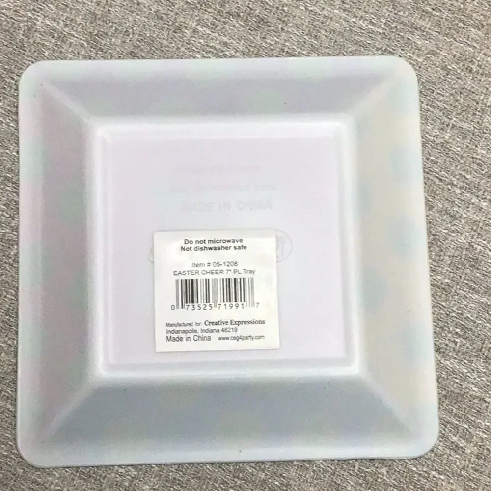 Easter Cheer Plastic Tray